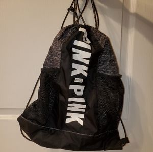 Victoria Secret Pink Drawstring Bag
